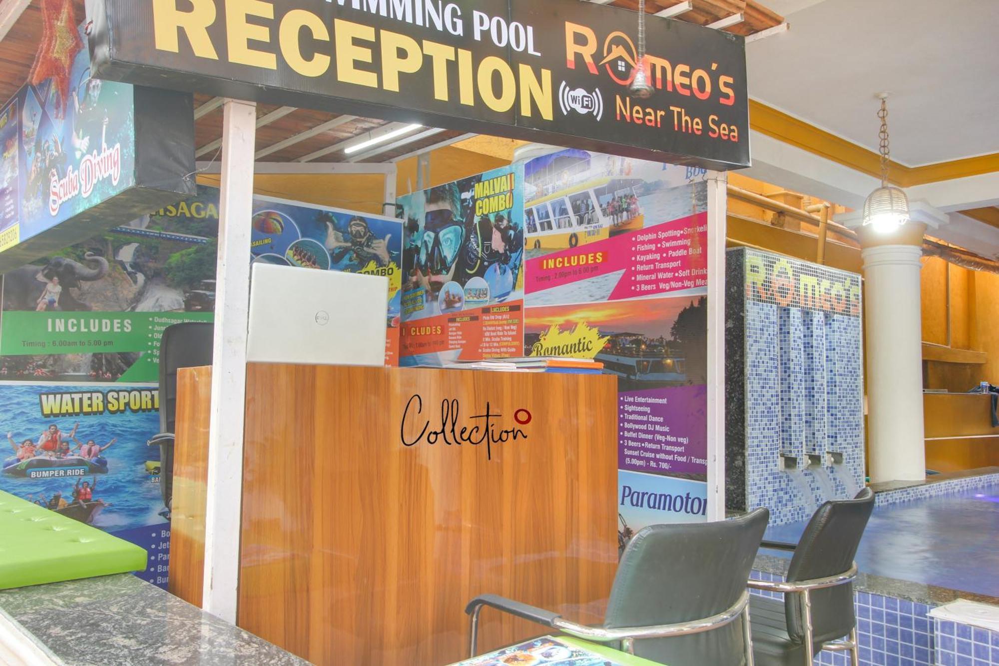 Collection O Romeos Place Baga Beach Hotel Calangute Ngoại thất bức ảnh